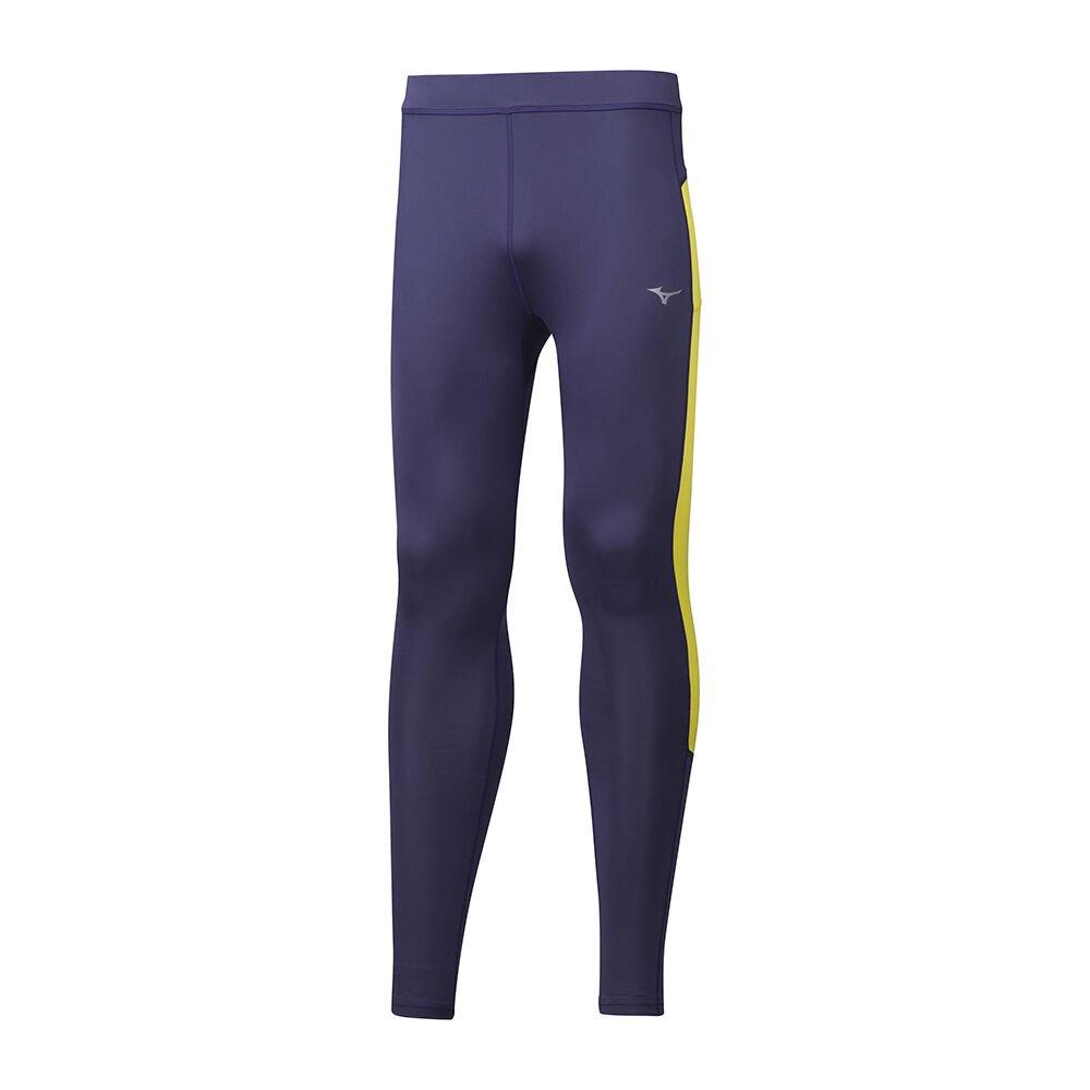 Mizuno Men's Tights Peacock Impulse Core Long Tight Apparel - J2GB951112